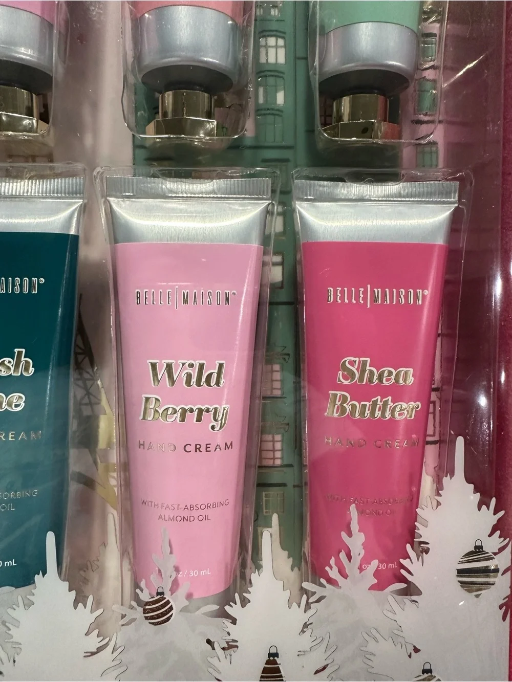 NWT Belle Maison Assorted Hand Cream Set - Pink & Teal